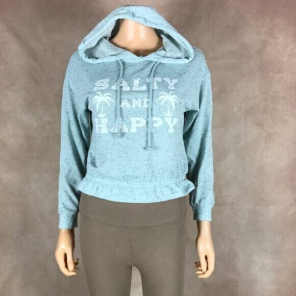 SALTY & HAPPY Beach Hoodie NWT XL - Picture 9 of 10